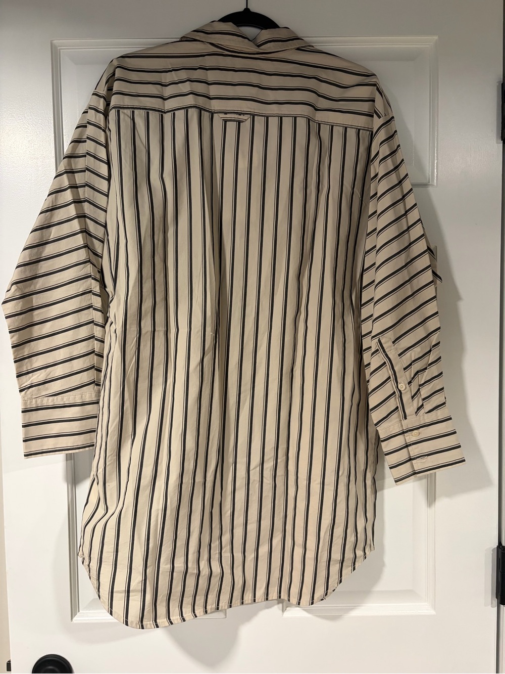Gap x BEIS stripe big shirt cotton button down NWT - Picture 10 of 12